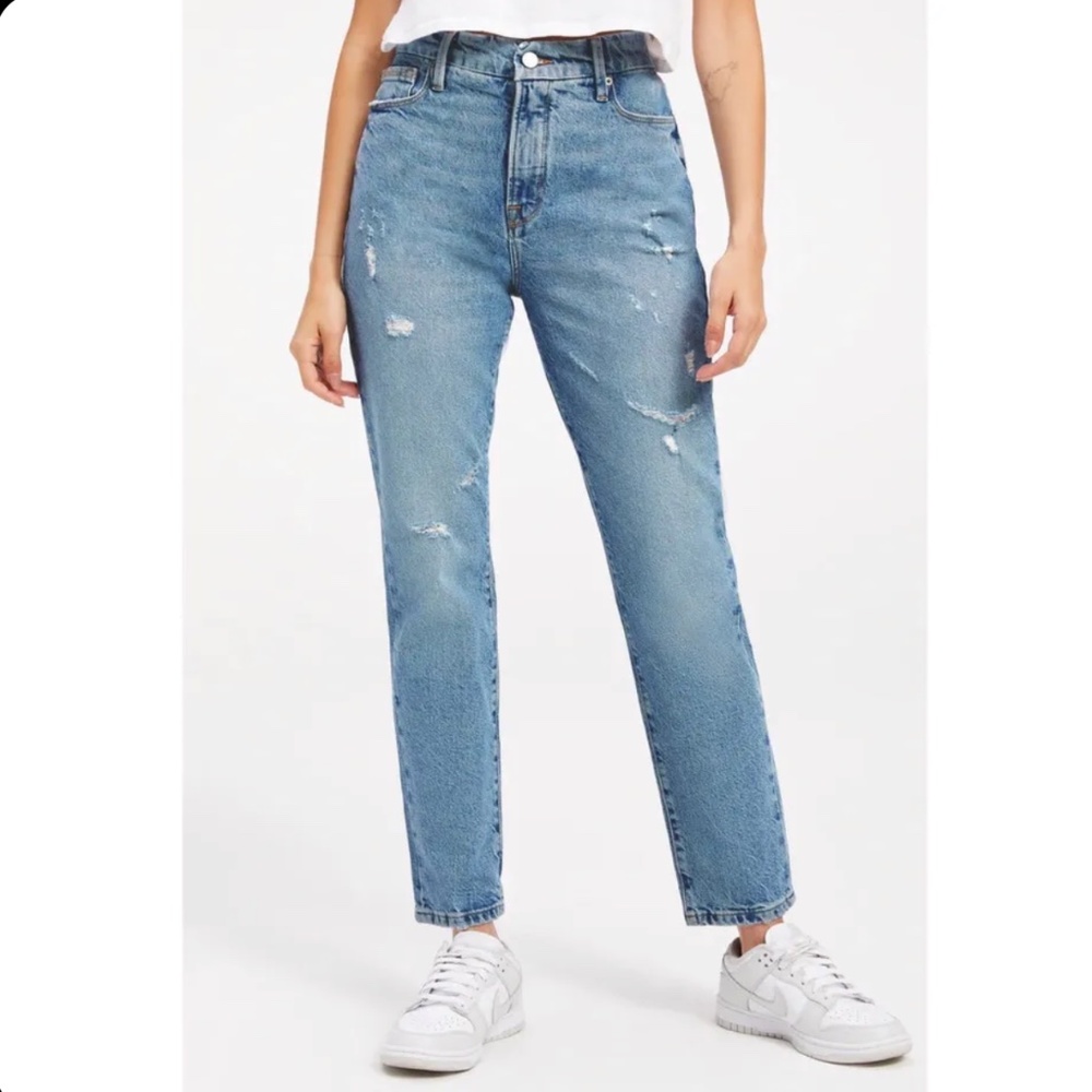 Good American Good Classic Indigo Jeans